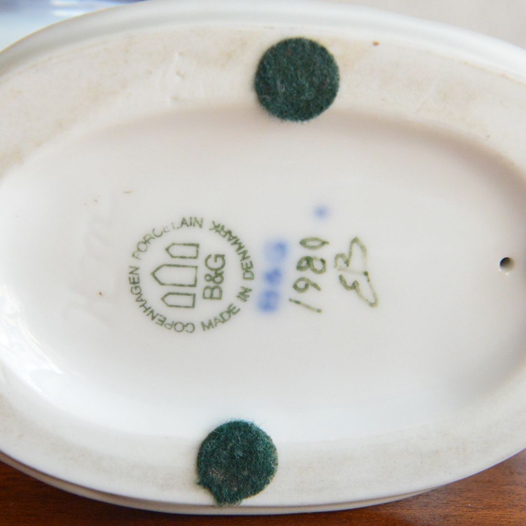 B&G ビングオーグレンダール フィギュリン Northern Lapwing タゲリ