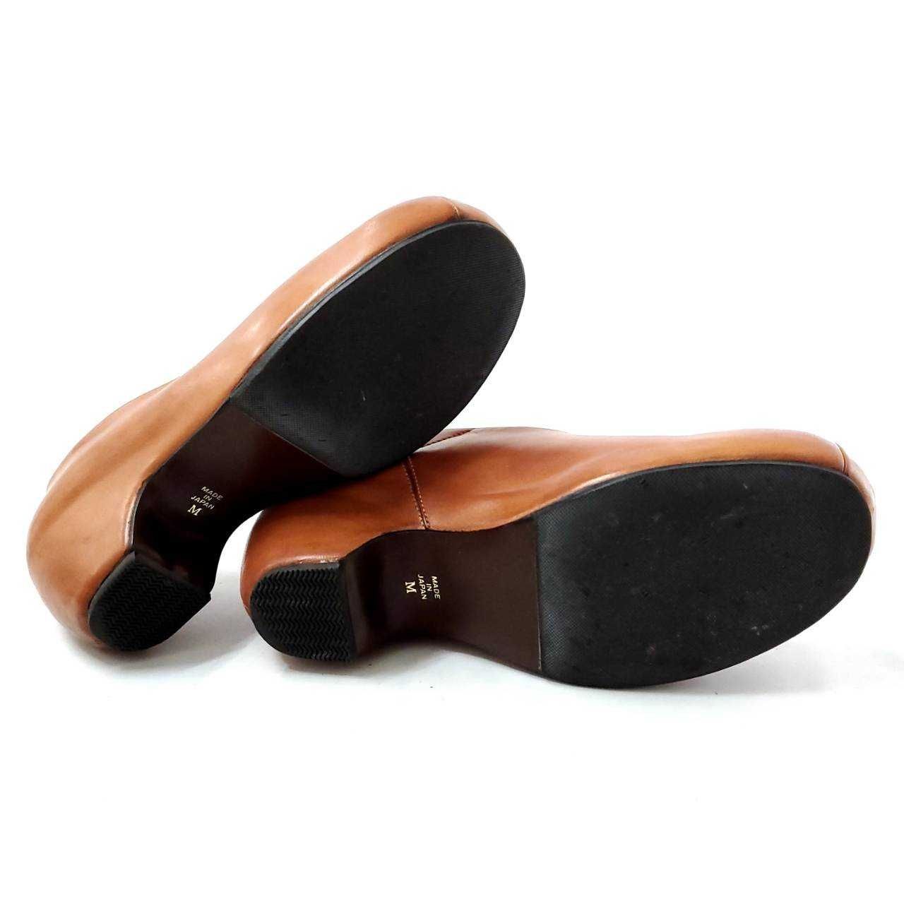 ビュルデサボン パンプス ハンドペイント 木くつ レザー 革靴 Mサイズ  