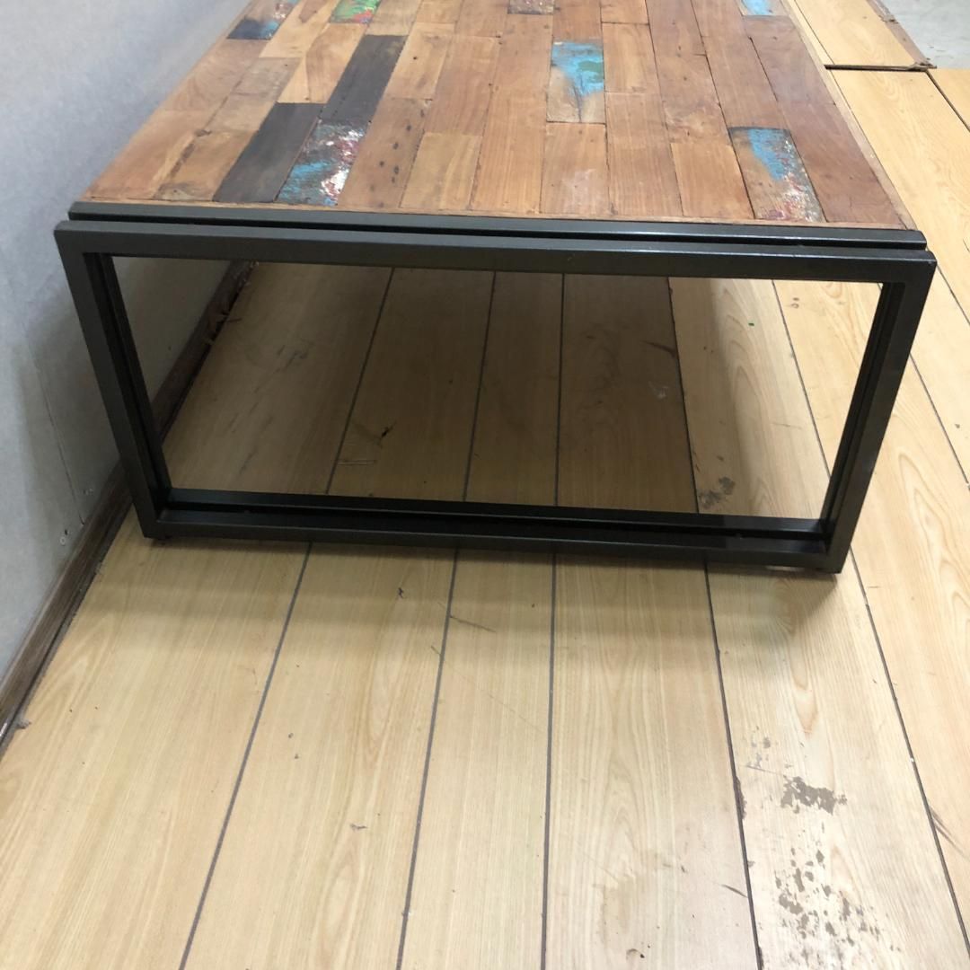 正規品】d-Bodhi ディーボディ ローテーブル 古材×スチール