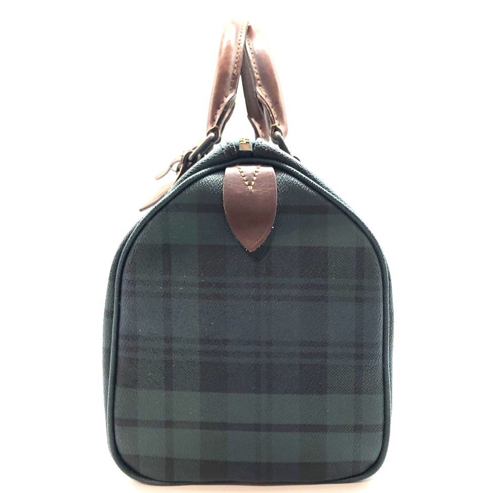 中古】RalphLauren(ラルフローレン) トートバッグ チェック柄 グリーン