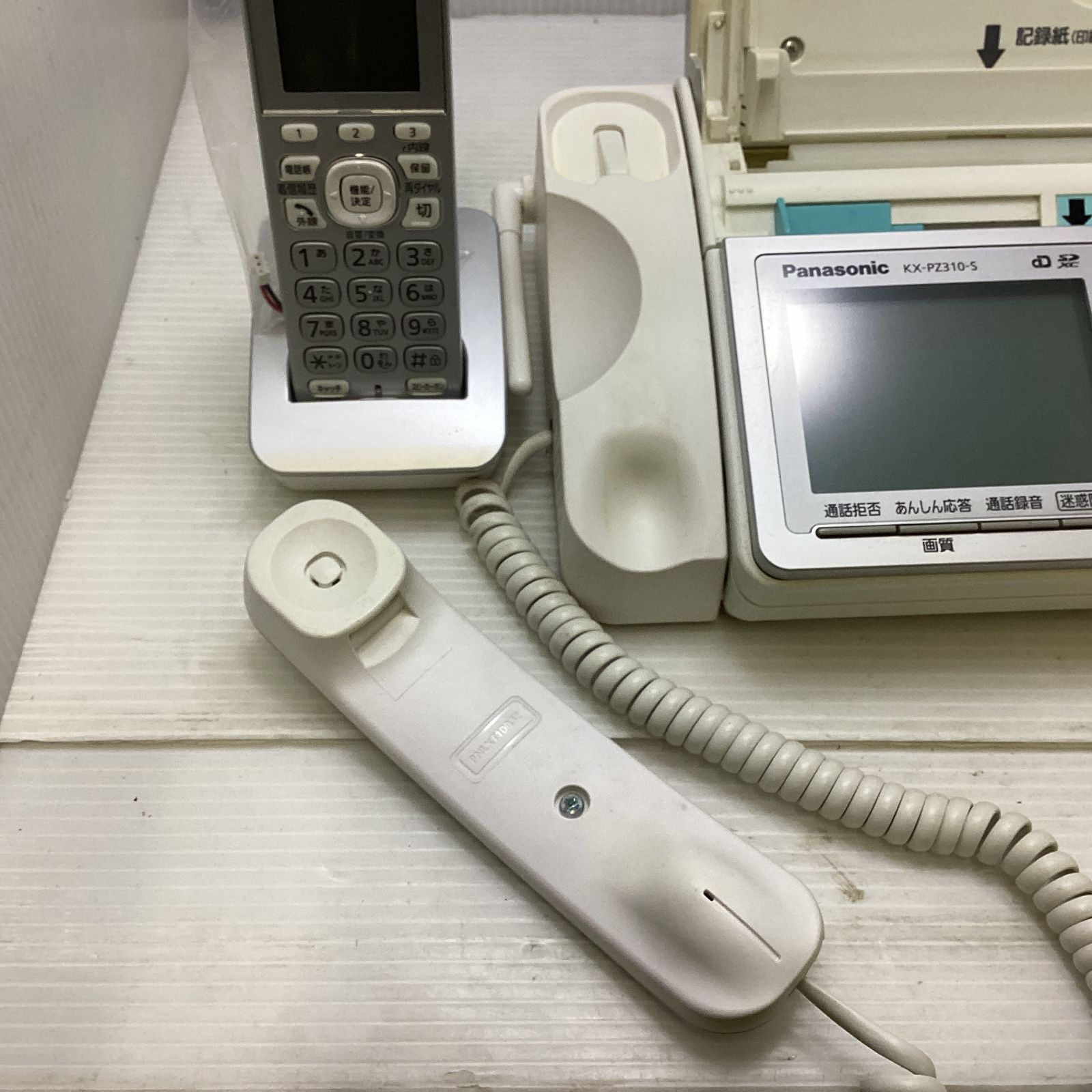 Panasonic KX-PD315DL-S コードレス電話 シルバー 美品 美品】 子機