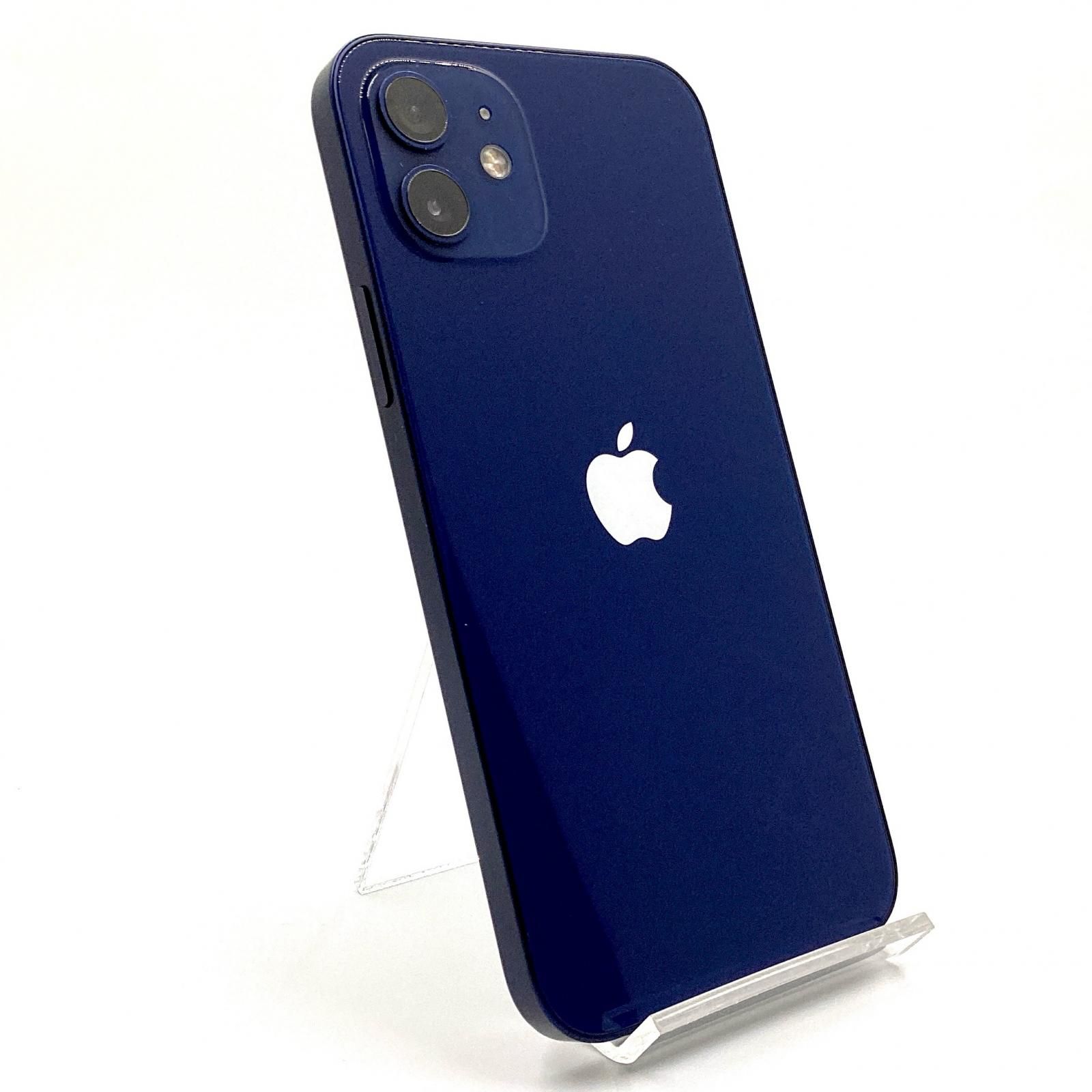 【全額返金保証】【最速発送】Apple iPhone 12 128GB ブルー Y!mobile SIMフリー 動作確認済