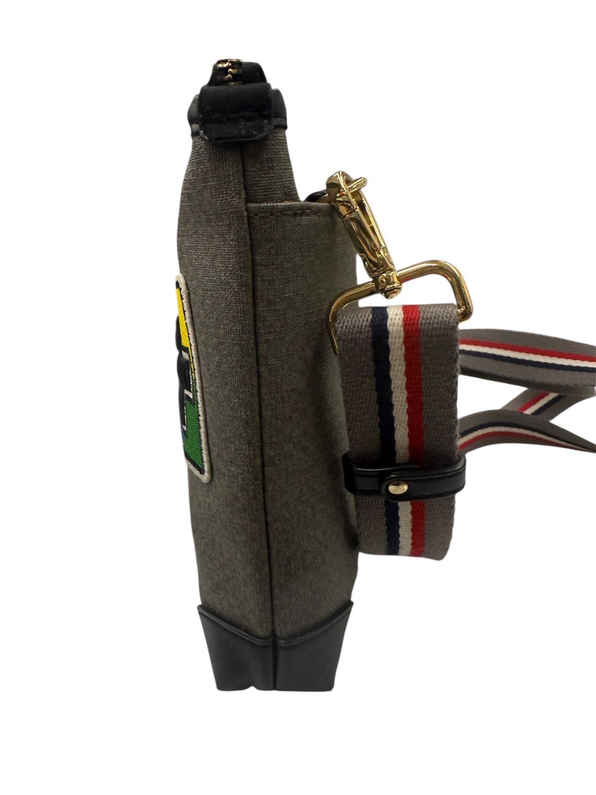 美品　カステルバジャック　ショルダーバッグ　ワッペン　ブランドロゴ　金金具 美品 カステルバジャック ショルダーバッグ ワッペン ブランド