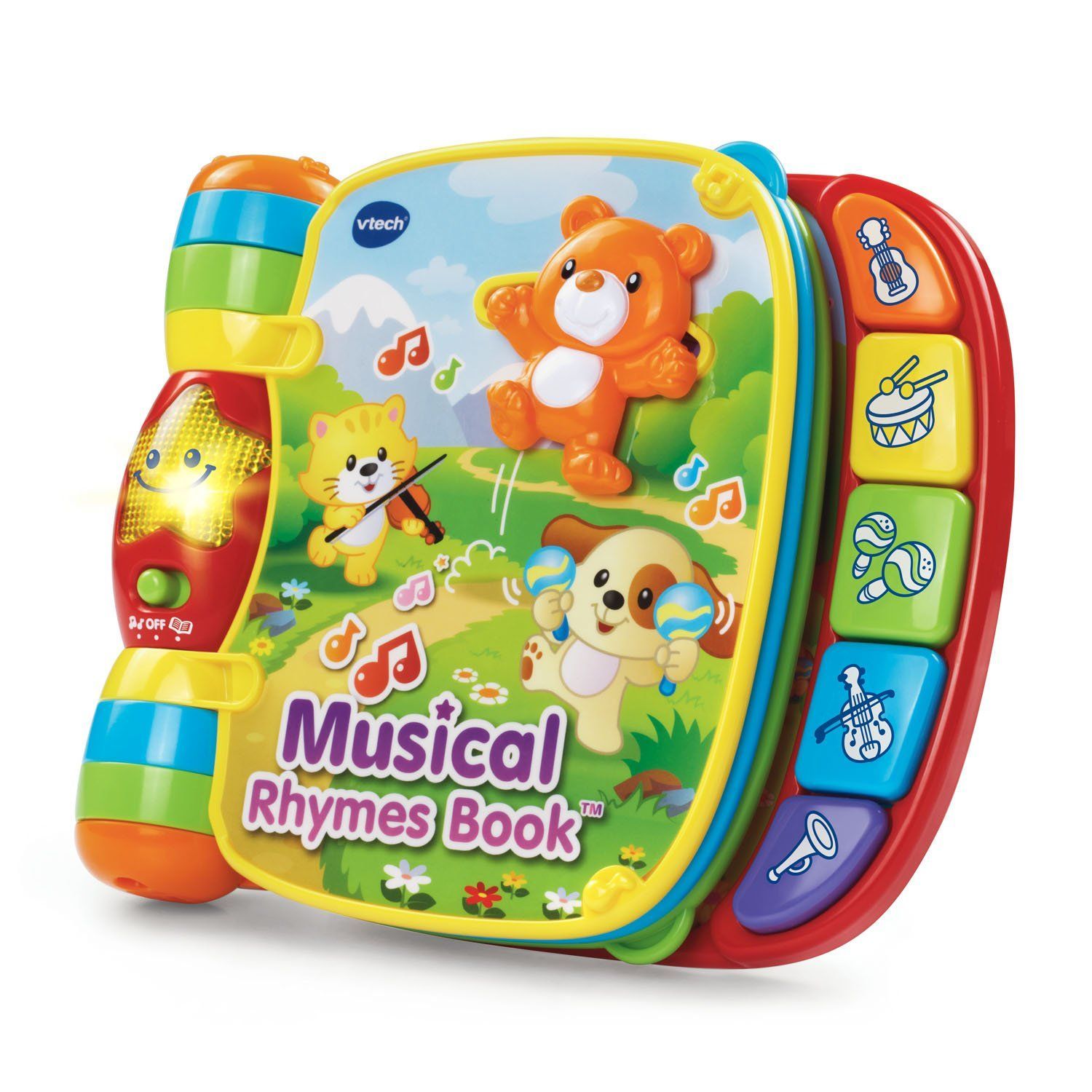 【数量限定】ミュージカル 幼児用 リズム (ヴイテック) ブック VTech