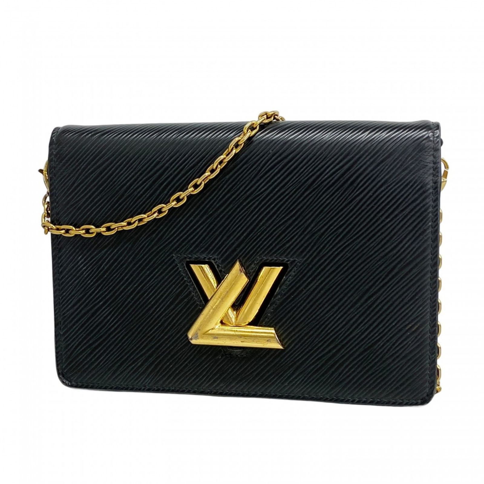 ルイ ヴィトン Louis Vuitton ルイ ヴィトン ショルダーウォレット エピ ポルトフォイユツイストベルト M68750 ノワールレディース