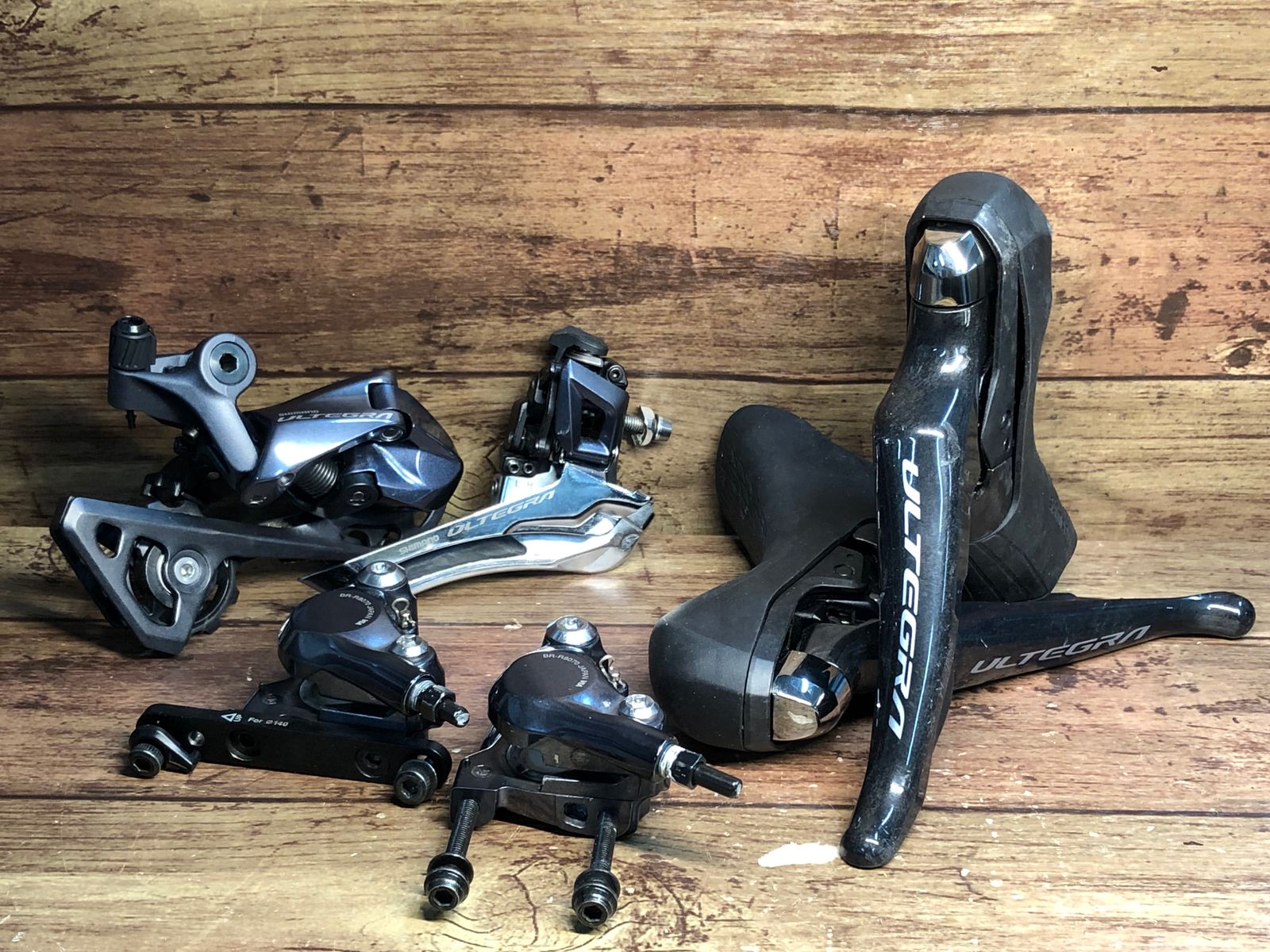 HD073 シマノ SHIMANO ULTEGRA R8020 4点セット ST FD RD BR - メルカリ