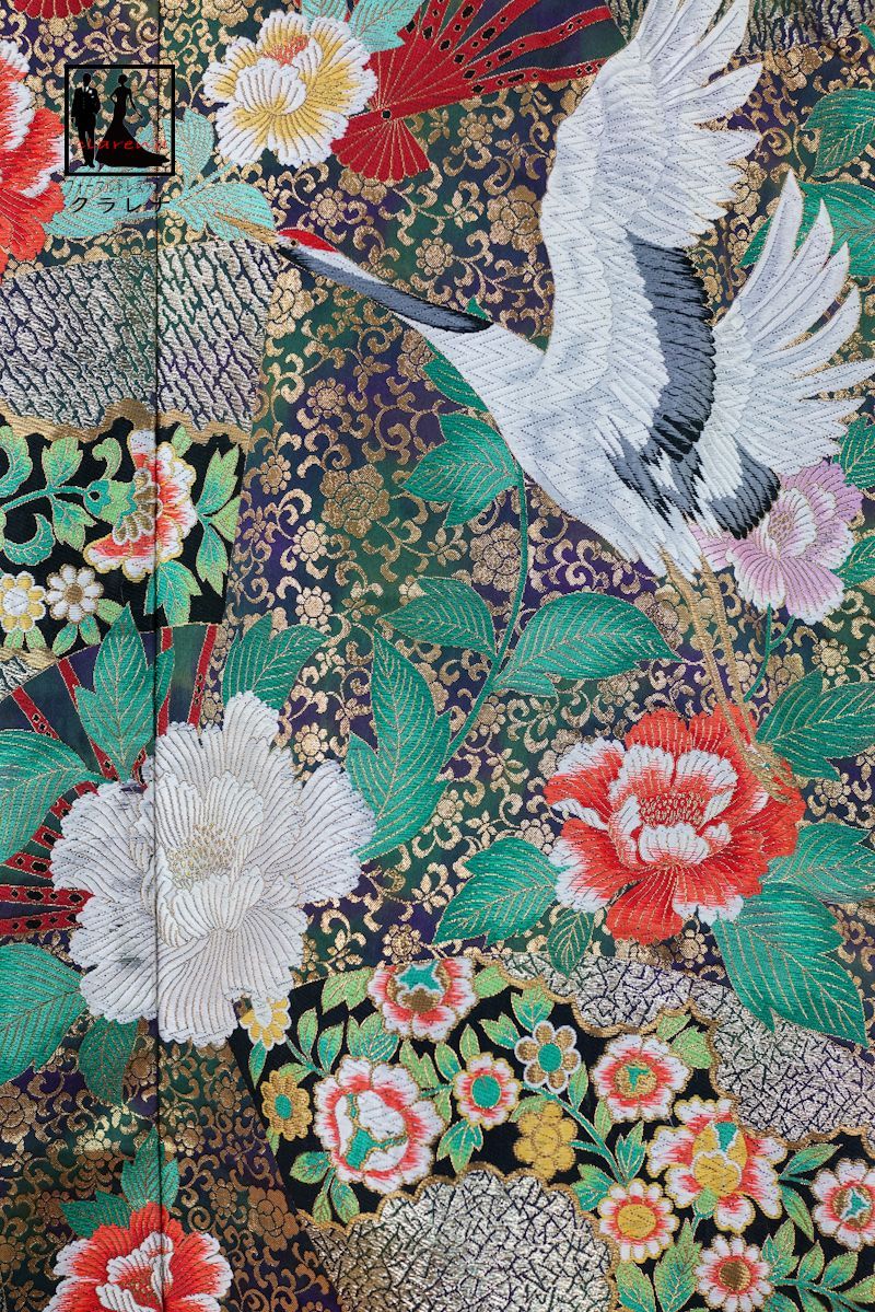 花唐草 鶴