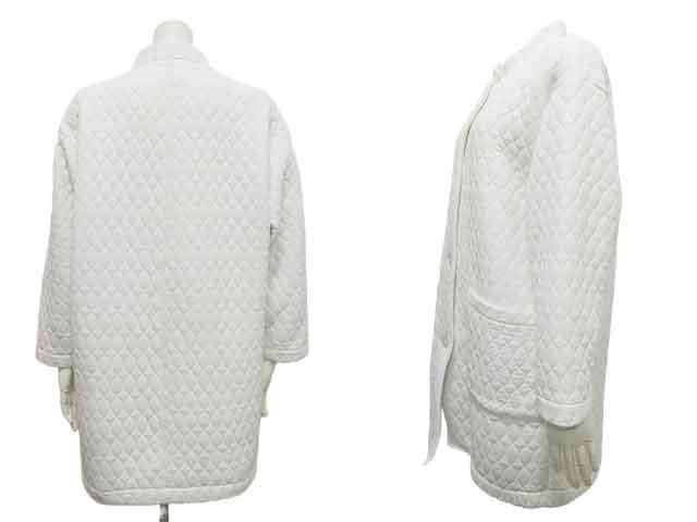 中古】 V::ROOM ヴィルーム コート キルティング ホワイト サイズ1  