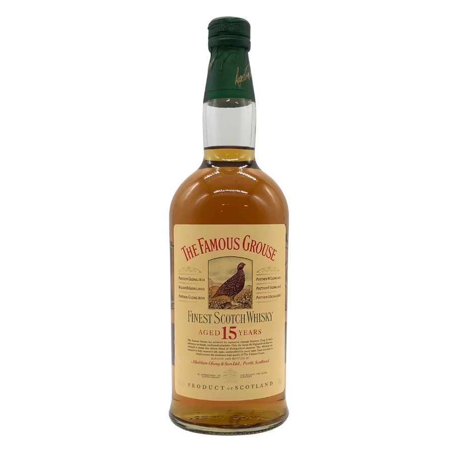 The Famous Grouse 15年熟成ウイスキー フェイマス グラウス ファイネスト 15年 750ml 43%【M】 【公式通販】