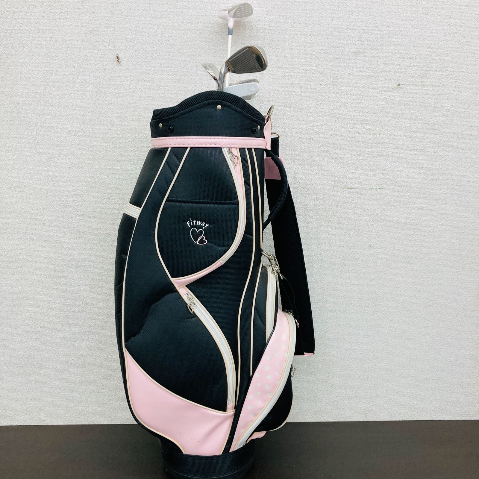IGNOIO レディース ゴルフクラブ ゴルフバッグ セット 4W 7I 9I PW SW