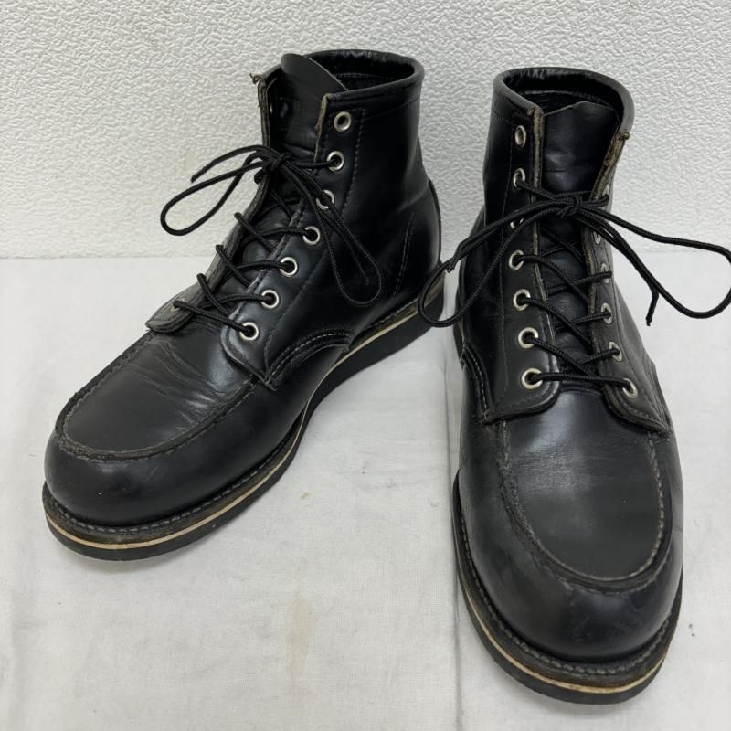 RED WING ショートブーツ90年代刺繍羽タグUSA製レッドウィング