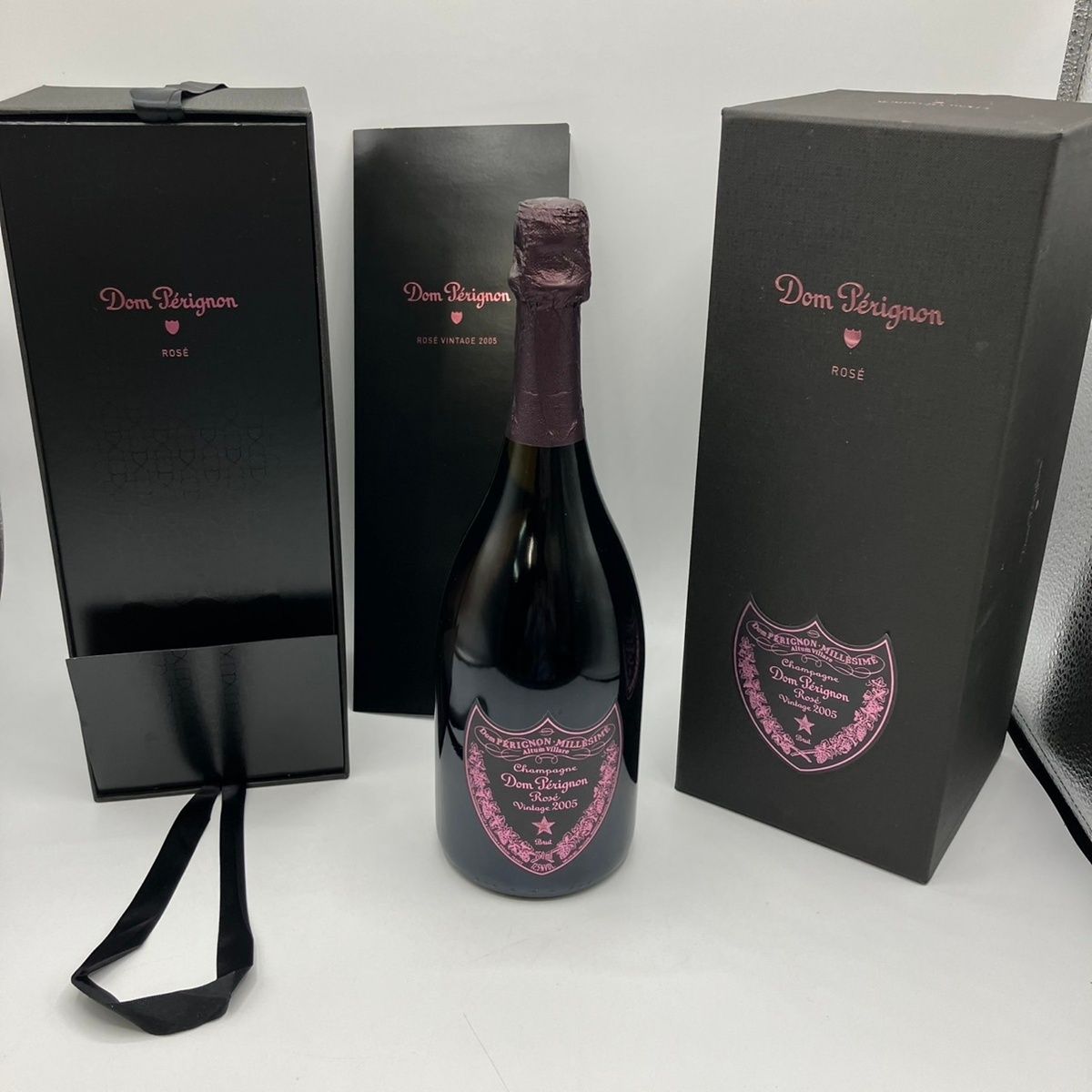 【箱付き】ドンペリニヨン ヴィンテージロゼ 2005 ピンク 1円～ ドンペリニヨン ロゼ ヴィンテージ 2005年 ピンドン 750ml