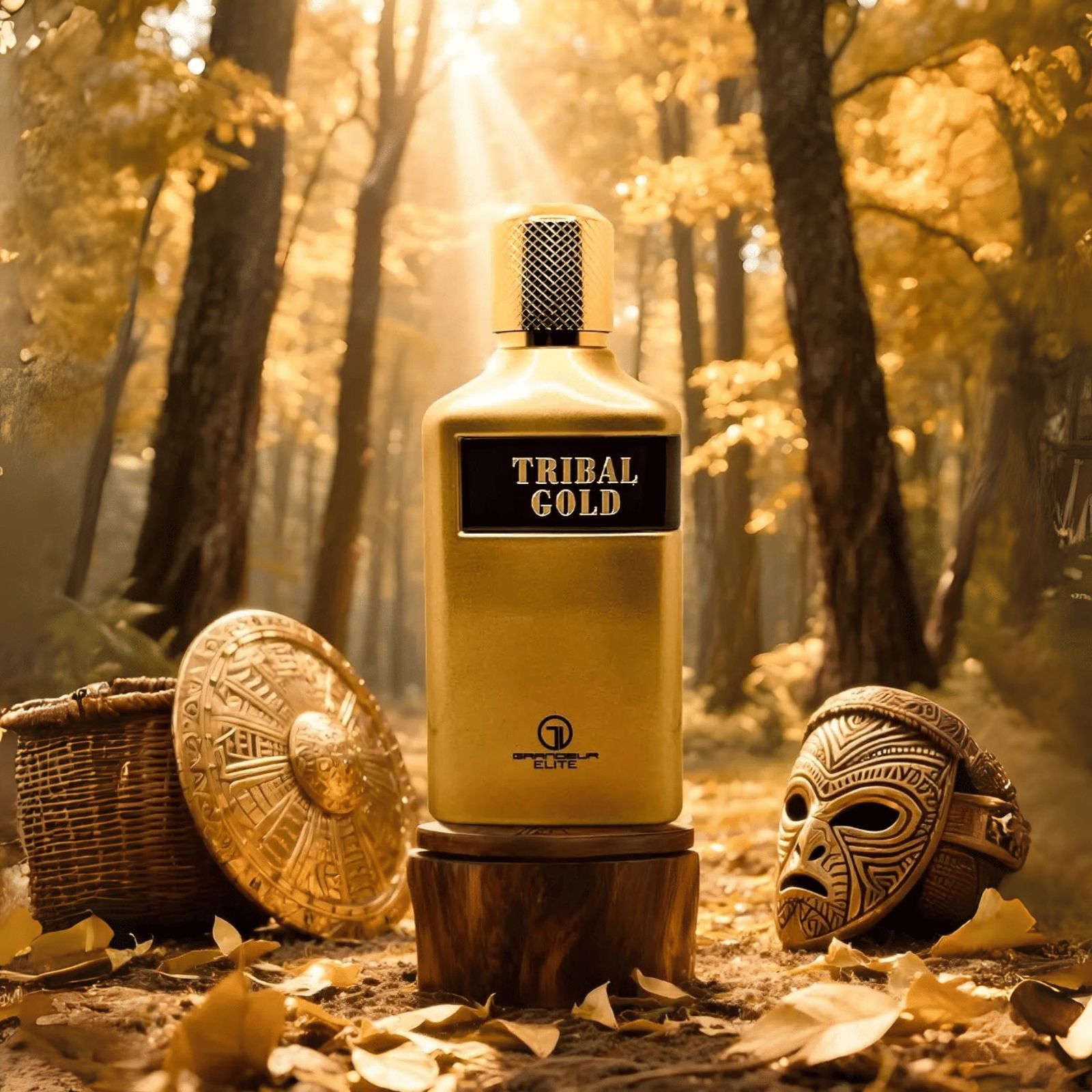 香水(男性用) Tribal gold 正規品】Grandeur Tribal Gold EDP オードパルファム 100ml メンズ