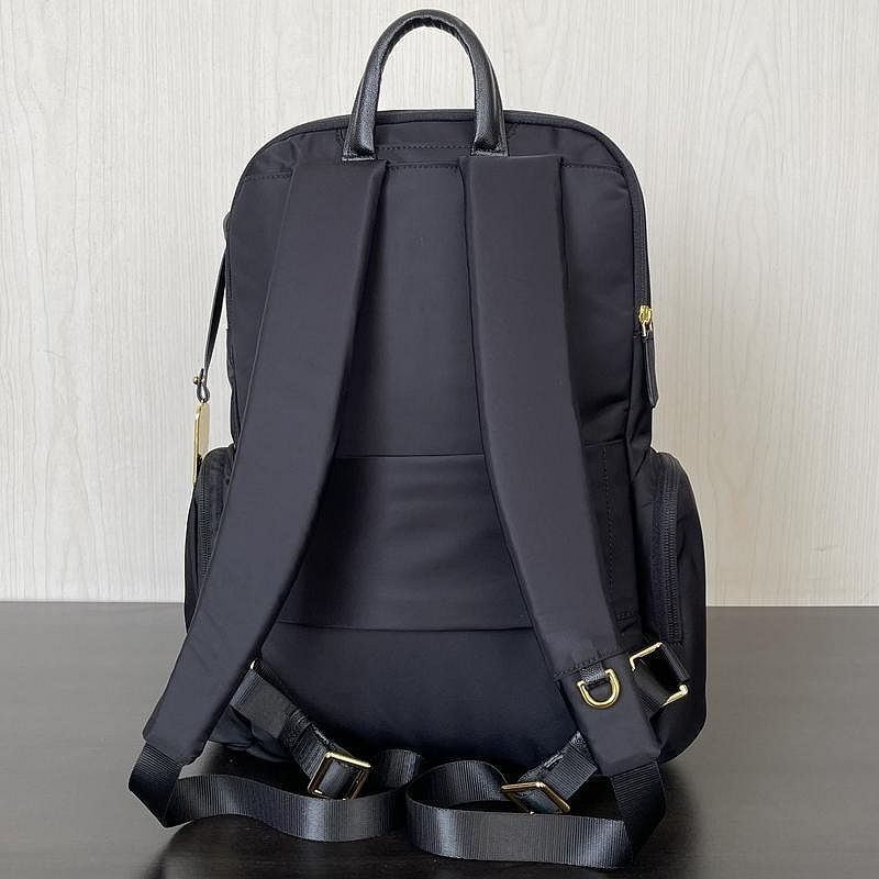 TUMI VOYAGEUR 196600「セリーナ」バックパックブラックゴールド