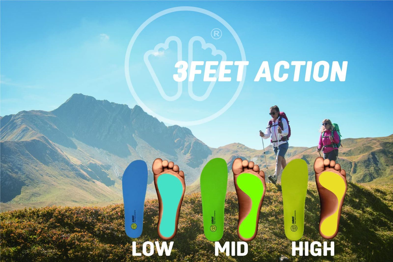 feet アクション