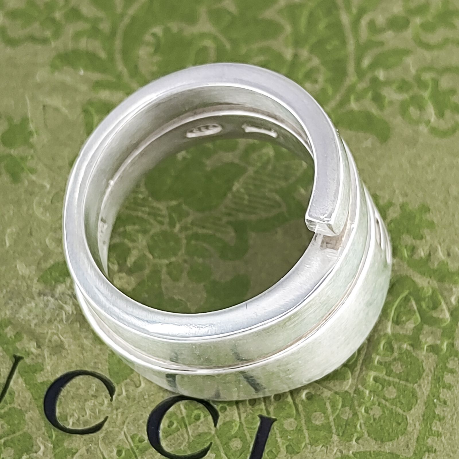 Gucci グッチ スパイラル スネーク リング 約11号 (内径16.4mm