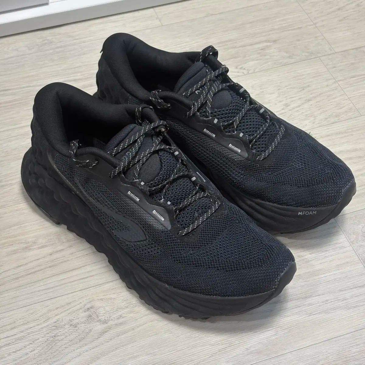 255 十種競技 KS900 2 クッション ランニングシューズ 黒