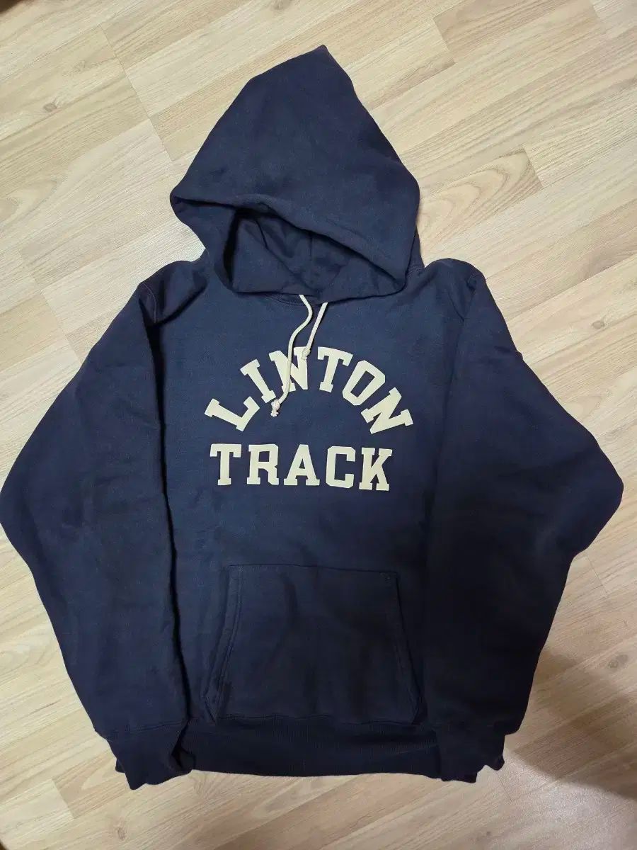 warehouse(ウェアハウス) LOT484 LINTON TRACK フード付きスウェットシャツ ネイビー