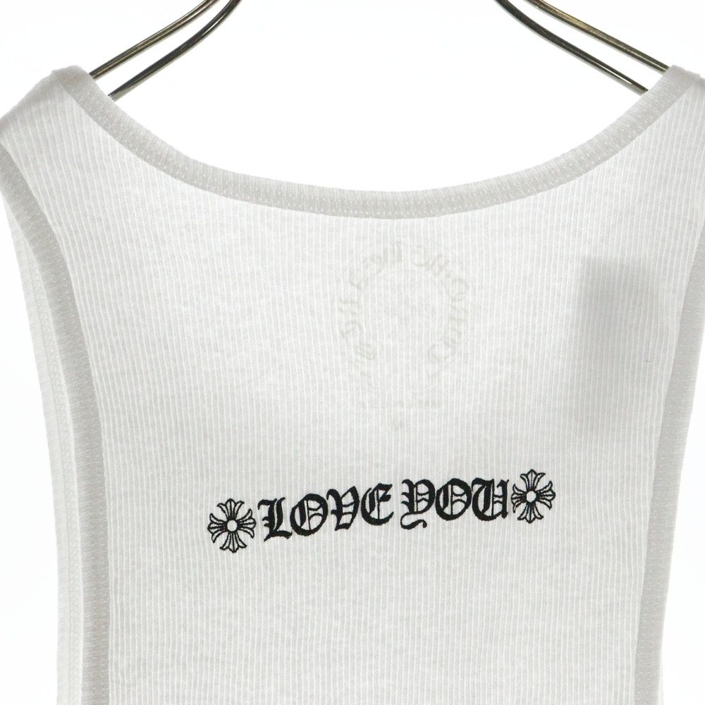 ◆送料込♪【CHROME HEARTS】LOVE YOU ネック ロゴ T シャツ Chrome Hearts 'Love You' Neck Logo Tee White – Common Hype