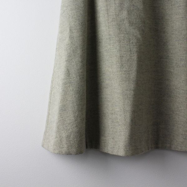 MARGARET HOWELL マーガレットハウエル ウール ヘリンボーン Aライン  