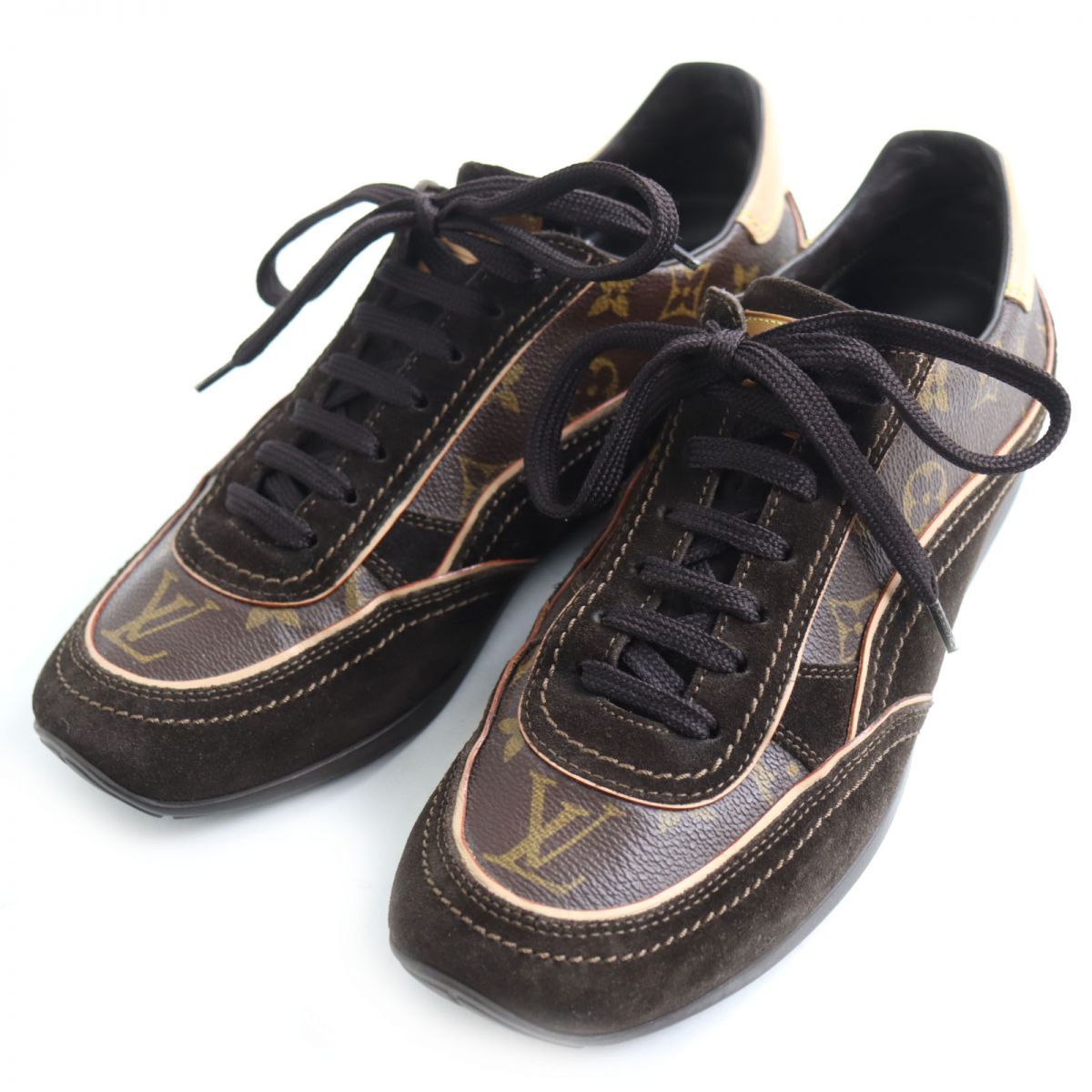 ドンドン見直し】良品◇LOUIS VUITTON ルイヴィトン モノグラム レザー 