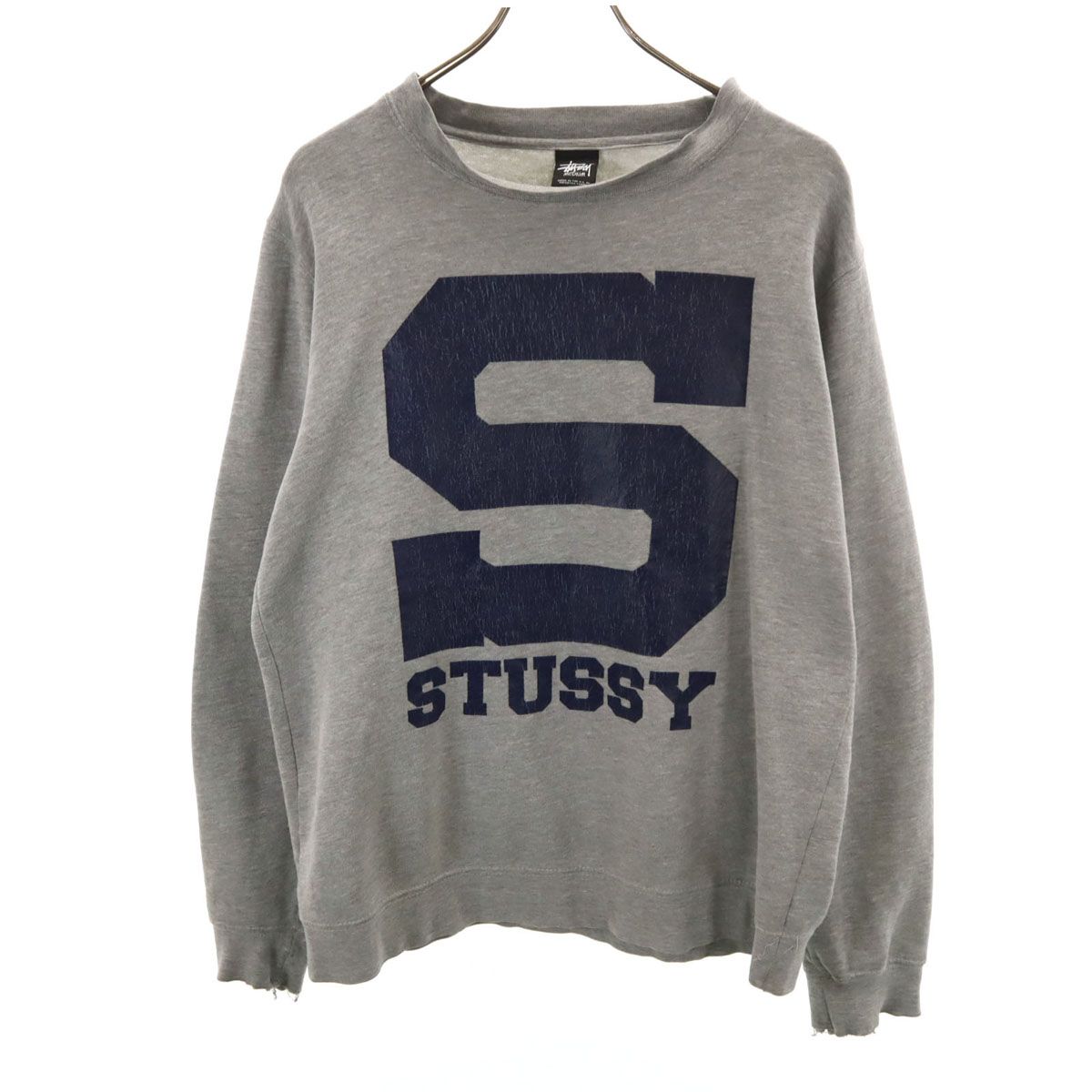 イオン広店 中古 STUSSY ステューシー スウェット M グレー STUSSY 