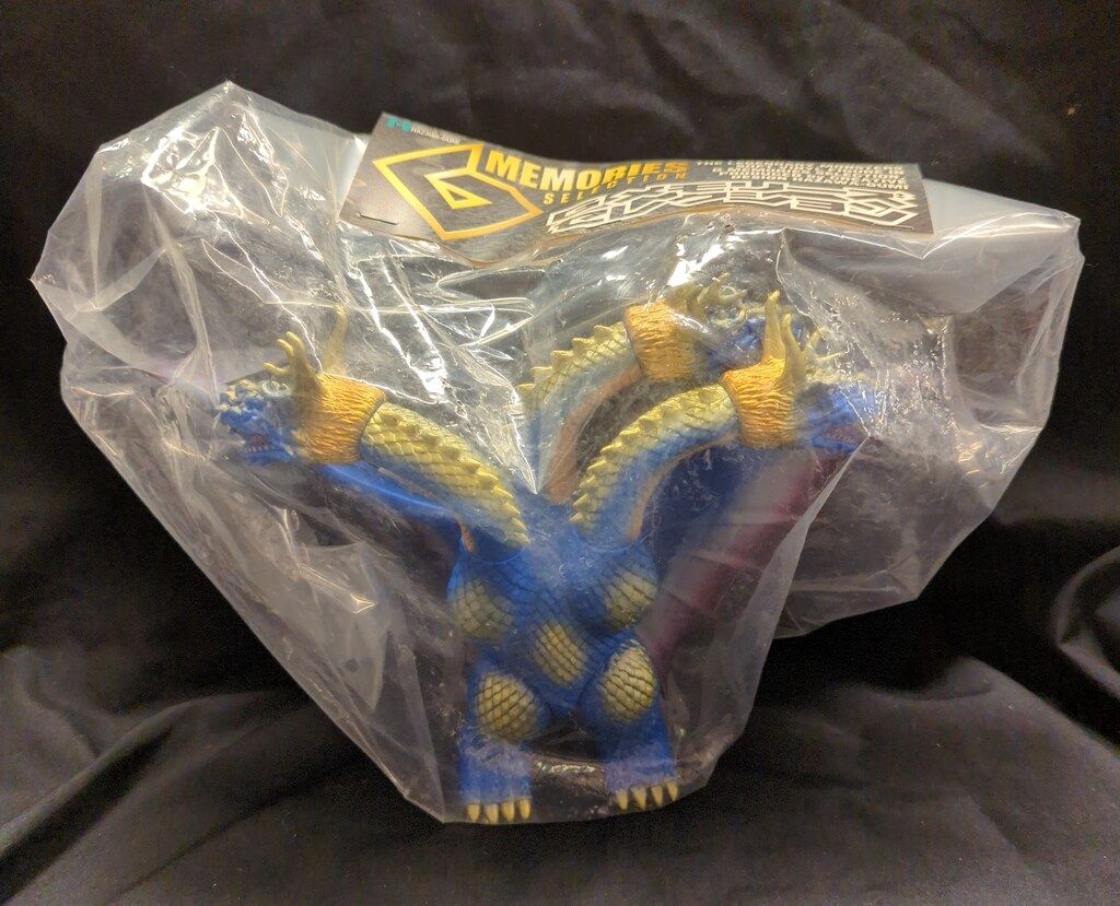 羽沢組 Gメモリーズセレクション デスゴジ　ブルーバージョン　ソフビ 羽沢組 Gメモリーズセレクション デスゴジ ブルーバージョン ソフビ