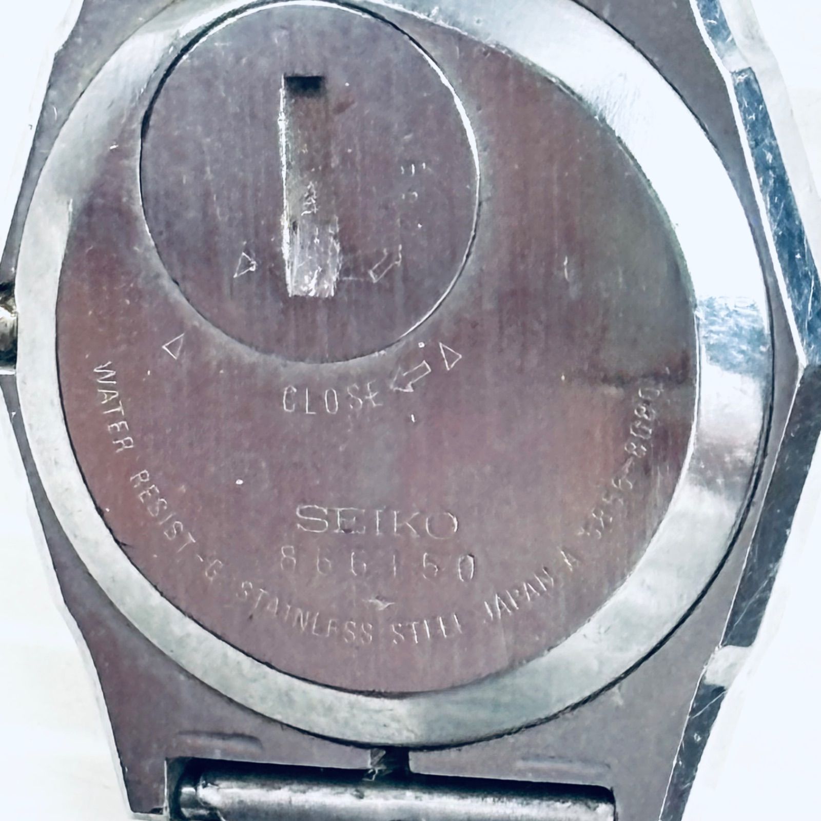 SEIKO/セイコー】KING QUARTZ キングクォーツ 5856-8080 電池切れて 
