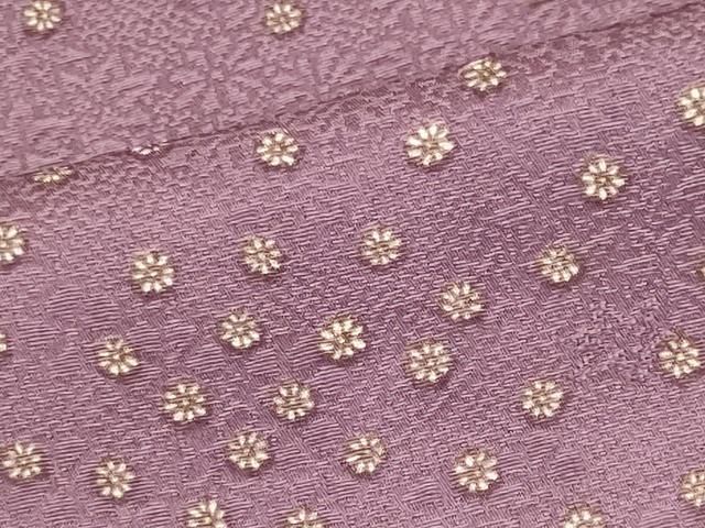 平和屋着物▽上質な小紋 単衣 辻が花 手描き 暈し染め 鬼しぼ