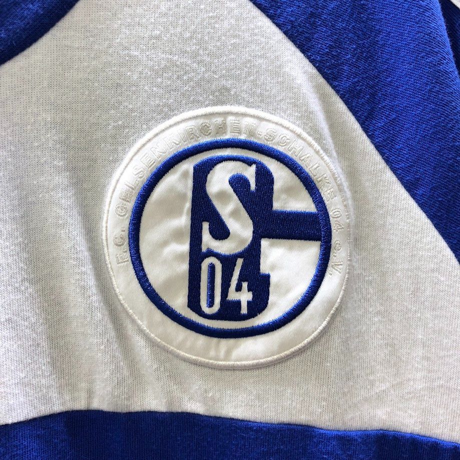 adidas アディダス Tシャツ 半袖 FC Schalke 04 スリーライン