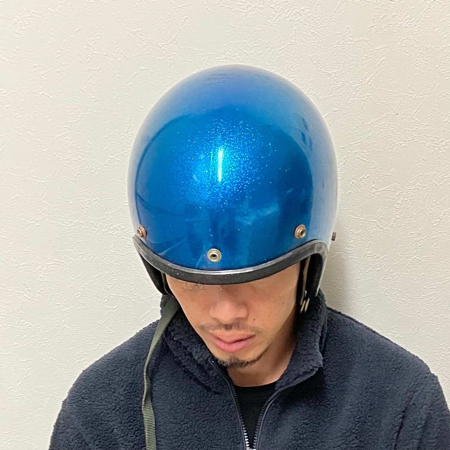 ALL SPORT☆RN45571 ジェットヘルメット Lサイズ 70年代 BUCO ENDURO