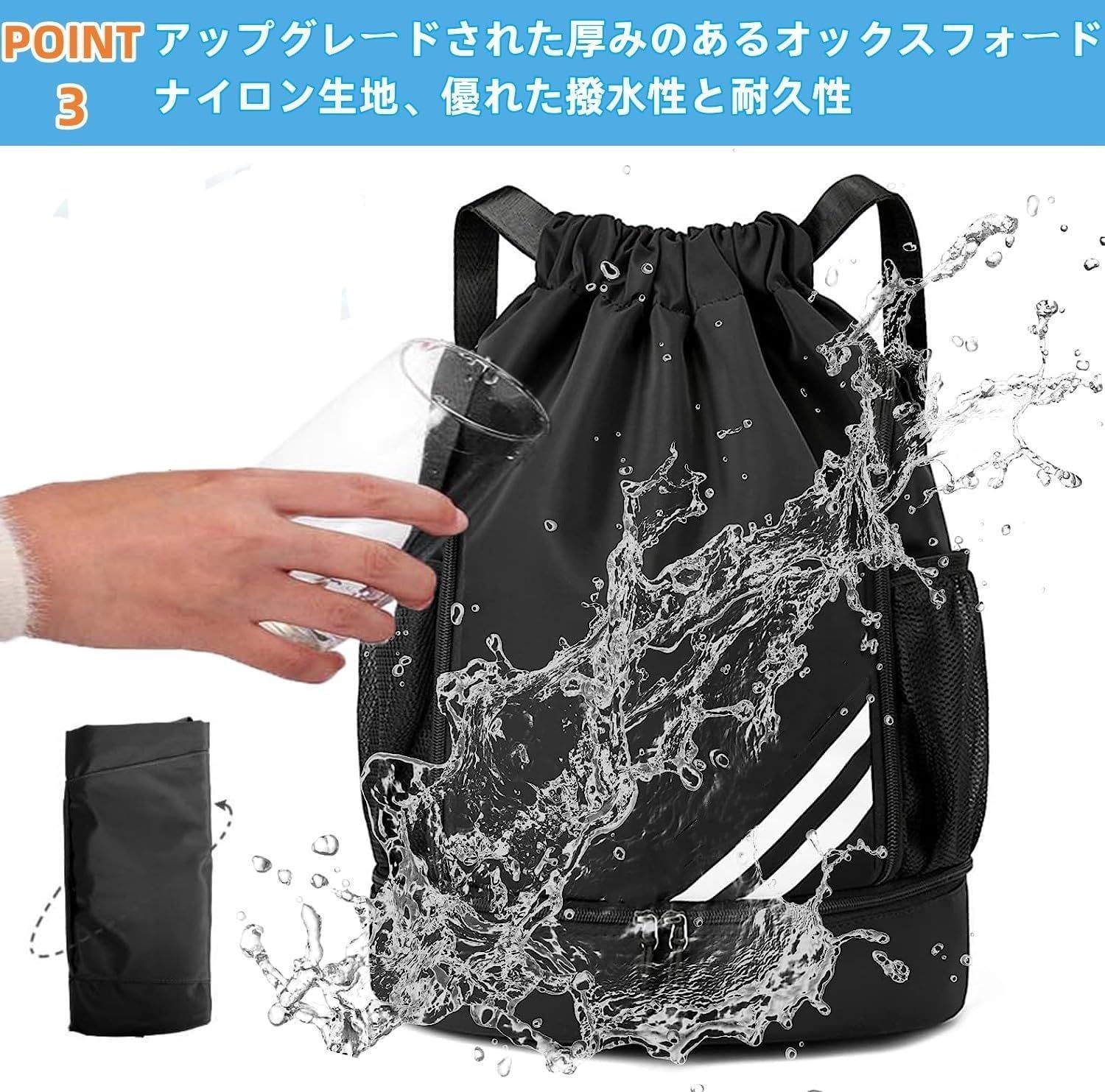 Cactus カクタス レザーキーホルダー02 牛ヌメ革・ブラック