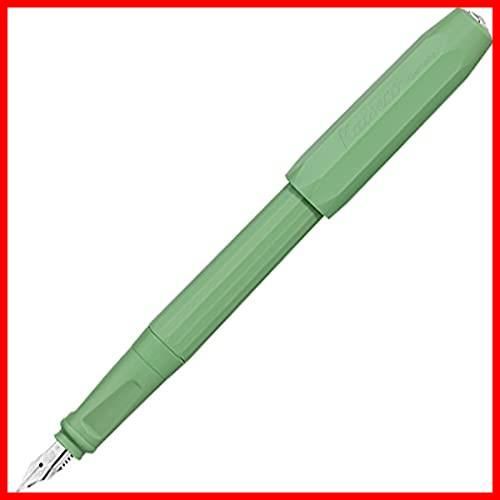 【数量限定】万年筆 カヴェコ パケオPERKEO ジャングルグリーン Kaweco 両用式 F細字