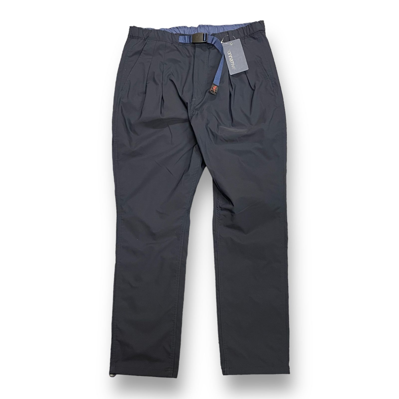 美品 NONNATIVE 21SS WALKER EASY PANTS POLY TWILL Pliantex by GRAMICCI コラボ  ウォーカー イージーパンツ ノンネイティブ グラミチ NN-P3984 ネイビー 1 GF3589 - メルカリ