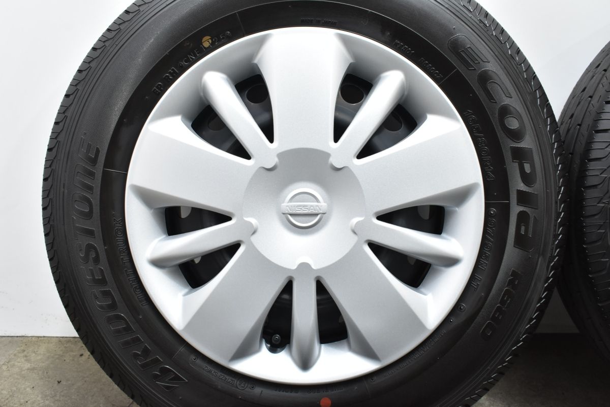 NV200バネット 新車外しエコピア175/80R14 LTタイヤ4本セット GEOLANDAR 日産 NV200 バネット タイヤホイール 4本セット Noel