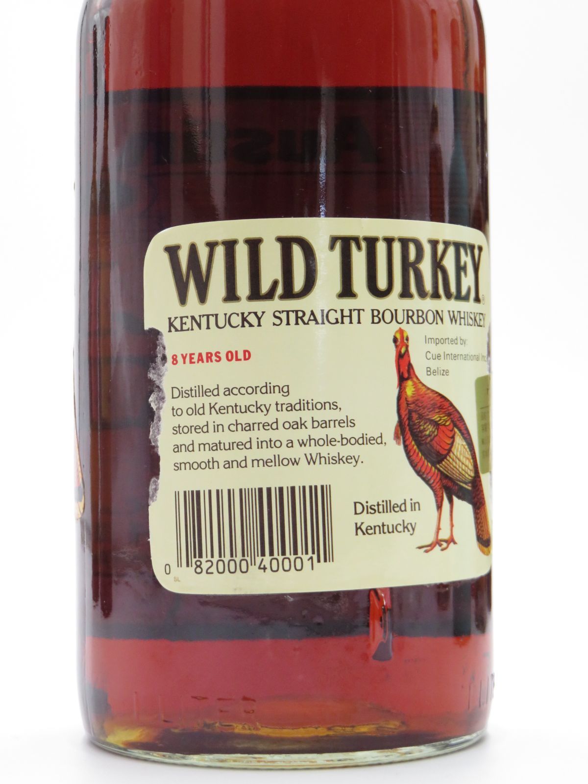 希少品！ワイルドターキー 8年 101プルーフ 50.5% 1000ml 1L 旧