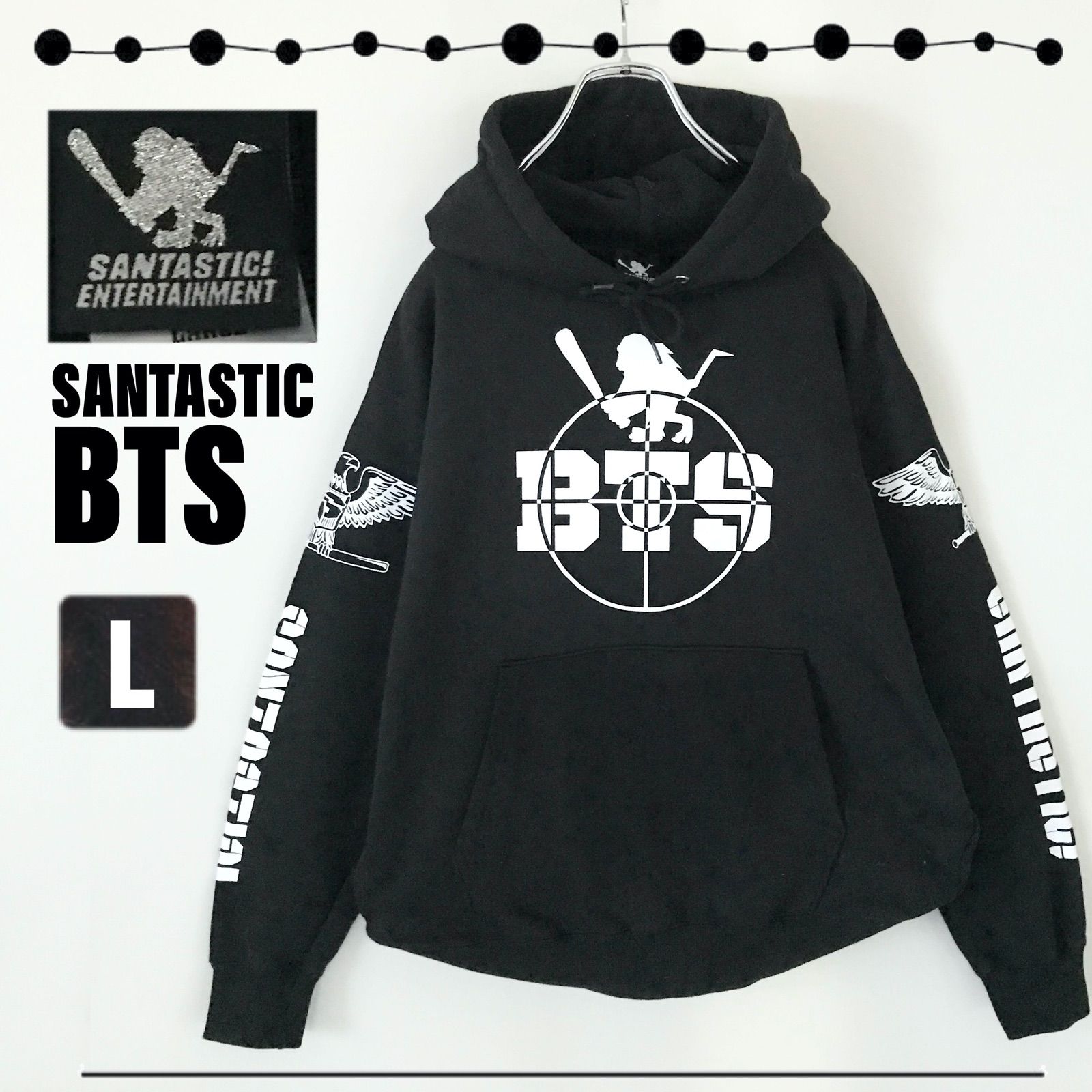 BTS x SANTASTIC!☆サンタスティック製☆コラボロゴプリント 