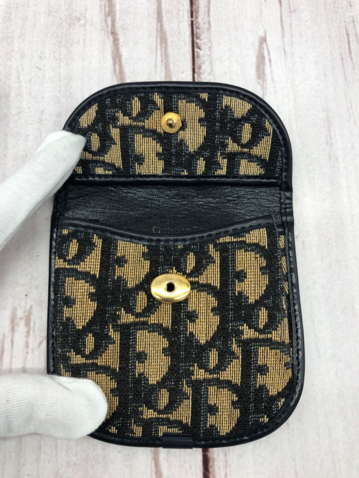 Christian Dior クリスチャンディオール コインケース トロッター柄 Christian Dior クリスチャンディオール トロッター コイン