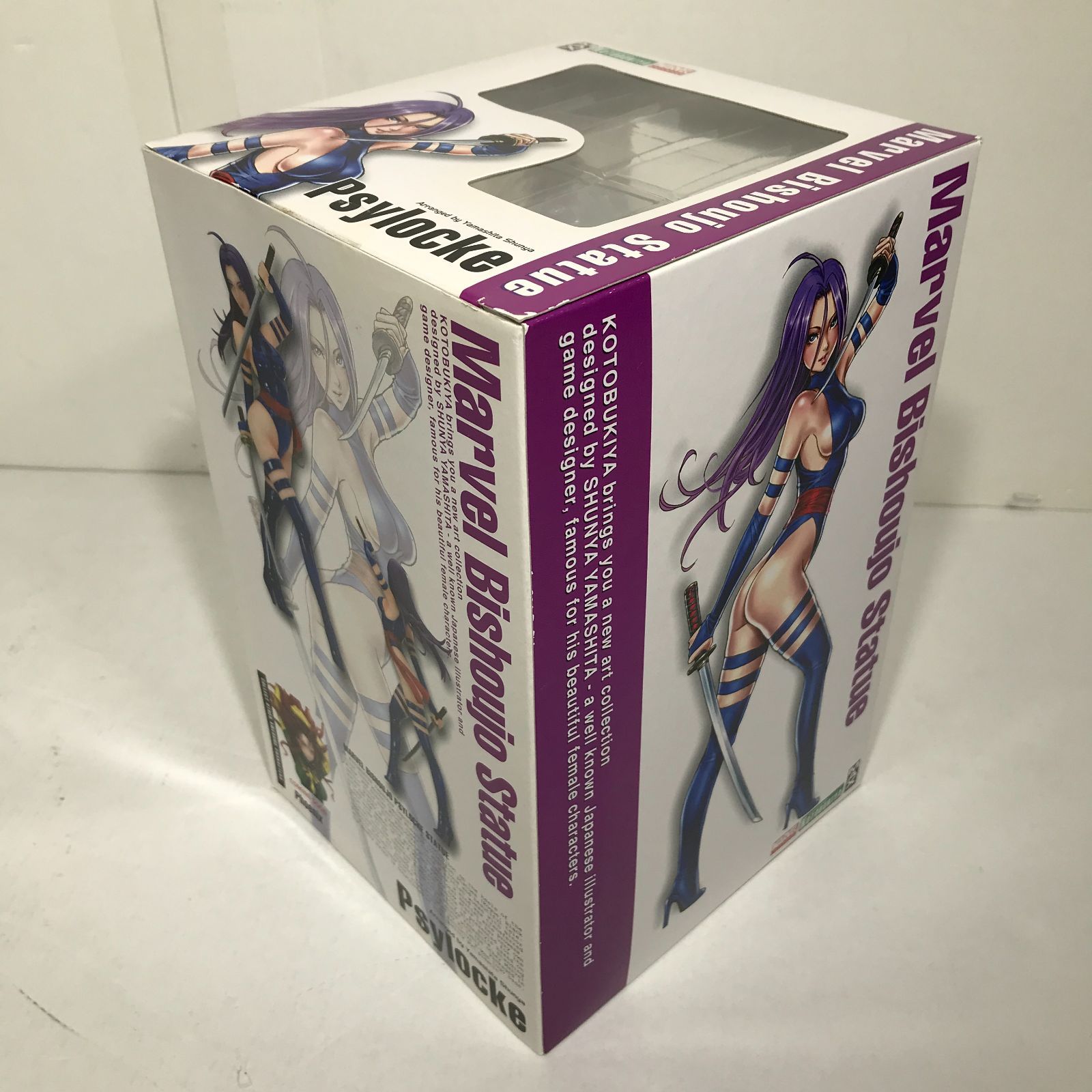 【併売/城東29-029】 KOTOBUKIYA Marvel Bishoujo Statue マーベル 美少女 Psylocke サイロック 開封済