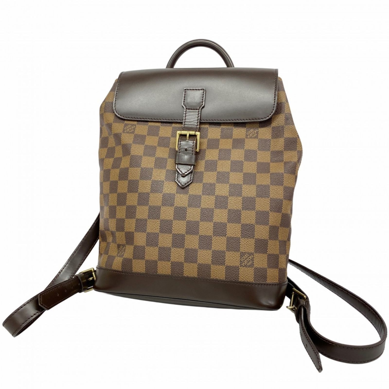 ルイ ヴィトン Louis Vuitton ルイ ヴィトン リュック デイパック ダミエ ソーホー N51132 エベヌレディース