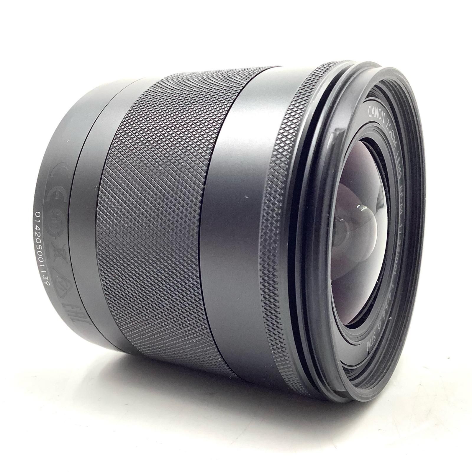全額返金保証 最速発送 Canon EF-M11-22mm F4-5.6 IS STM 動作 済