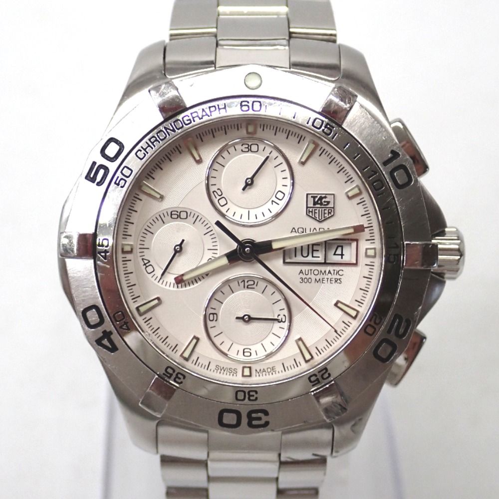 Ft1261361 タグホイヤー 腕時計 アクアレーサー CAF2011 ホワイト文字盤 メンズ TAG HEUER