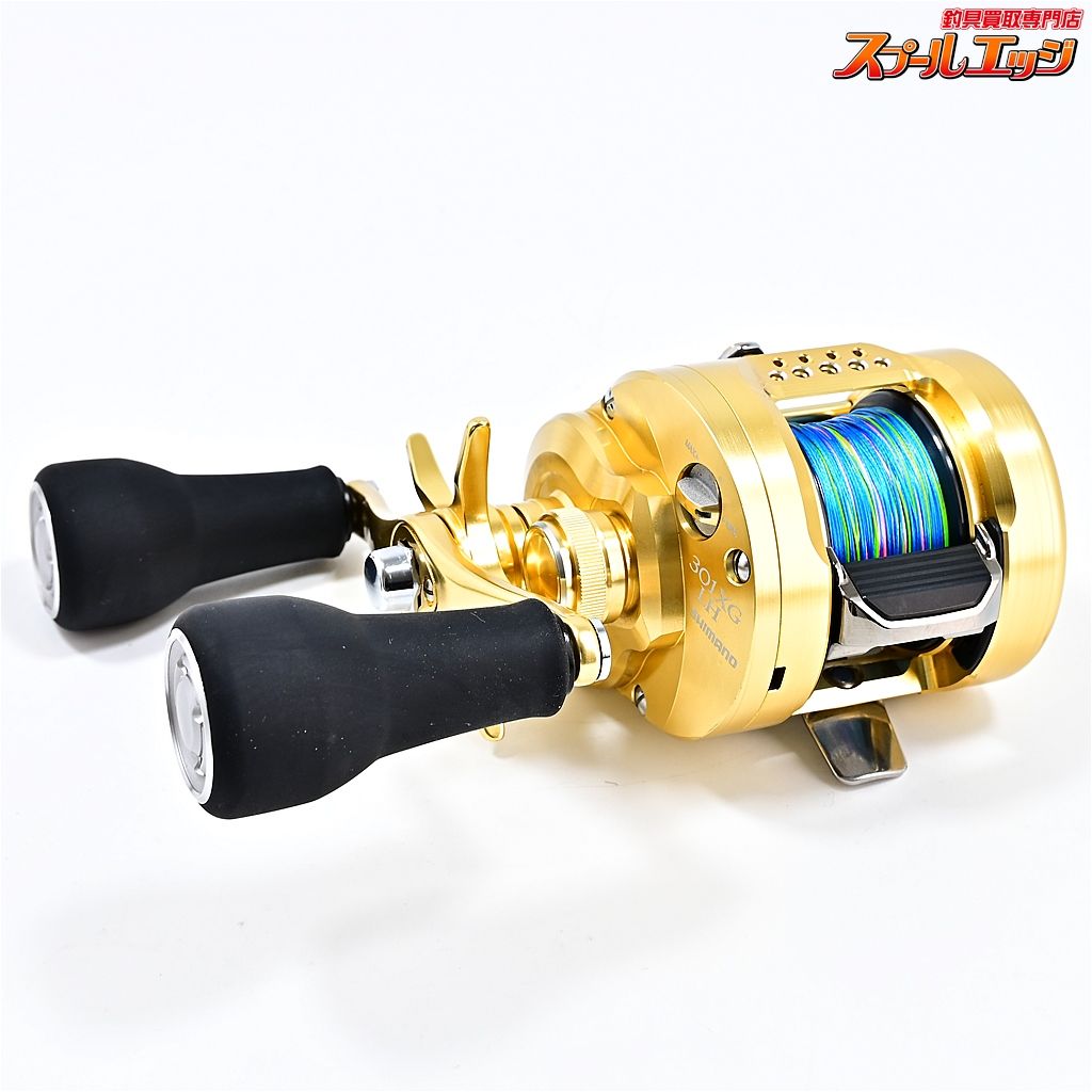 【シマノ】 23カルカッタコンクエスト MD 301XGLH 未使用PEラインX