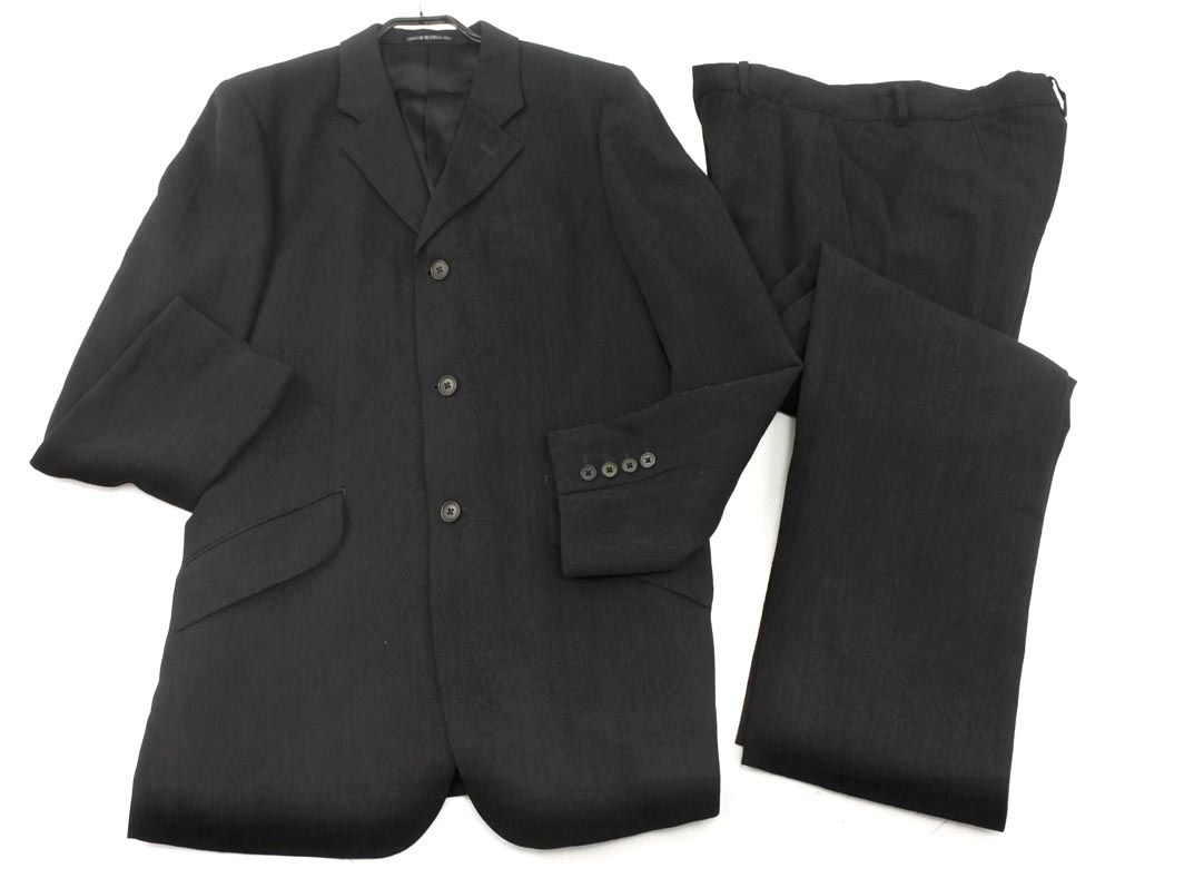 イネド INED カシミヤ100 セットアップ スーツ フォーマルスーツ 黒 WEAR BLACK】JAPANBLACK フォーマルスーツ / GOTAIRIKU