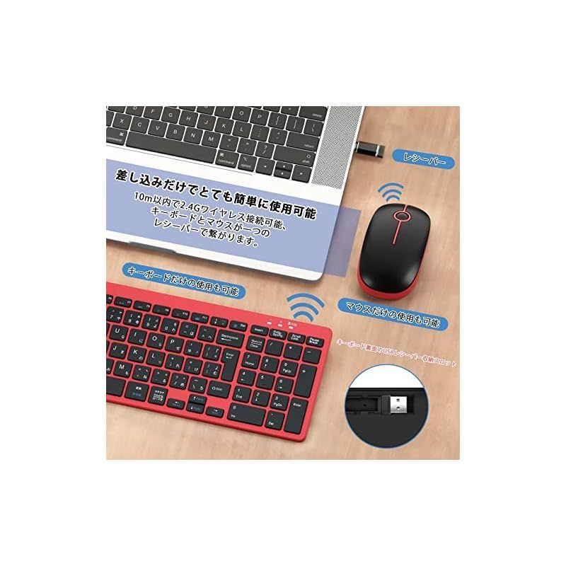 キーボードマウスセット Type-C?USB-A変換アダプタ付き Type-C?USB-A変換アダプタ付き キーボードマウスセット よかっ