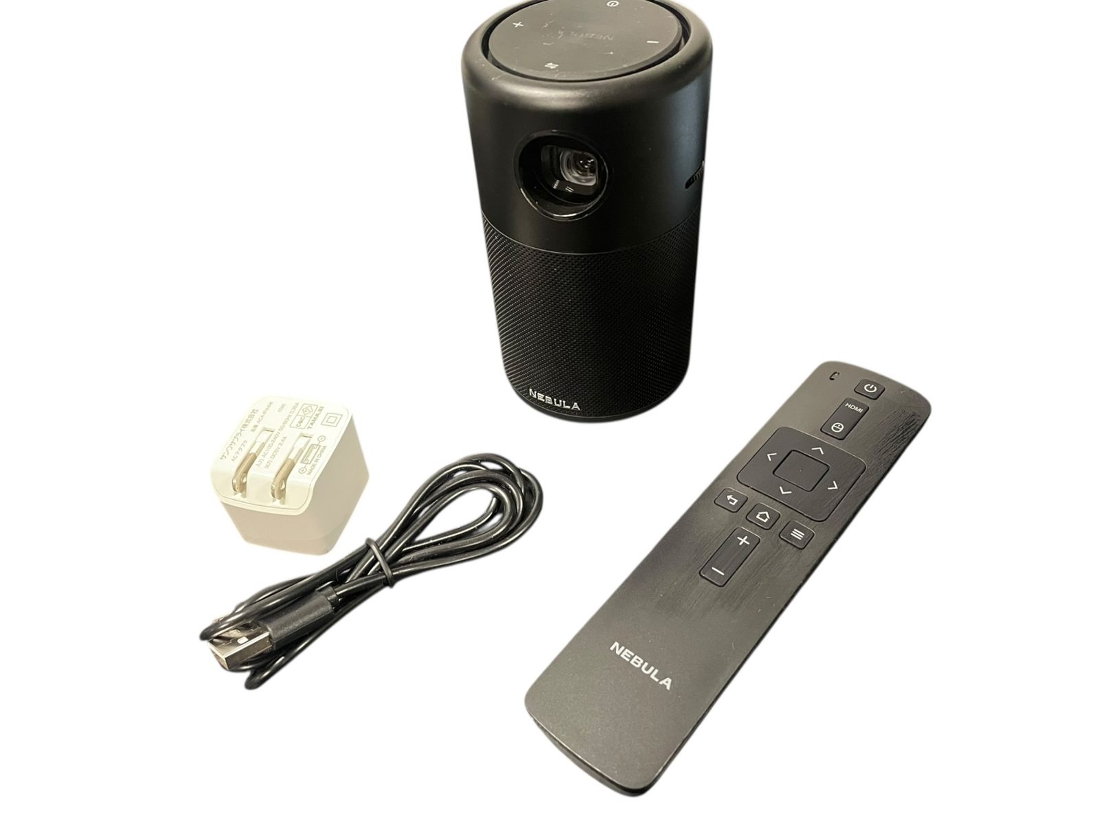 Anker Nebula Capsule D4111 モバイルプロジェクター 本体＋リモコン＋ケーブル 動作 済み 小型プロジェクター アンカー コンパクト