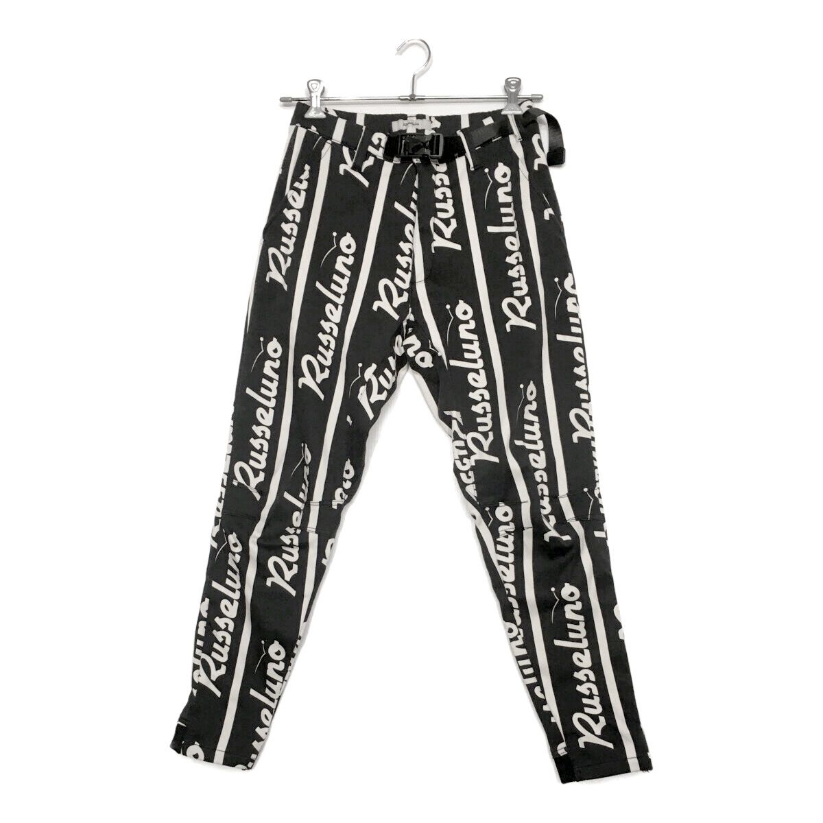 マークアンドロナ ロゴ入り ウールパンツ ボトムス ゴルフ グレー 48 マークアンドロナ ロゴ入り ウールパンツ ボトムス ゴルフ グレー 48