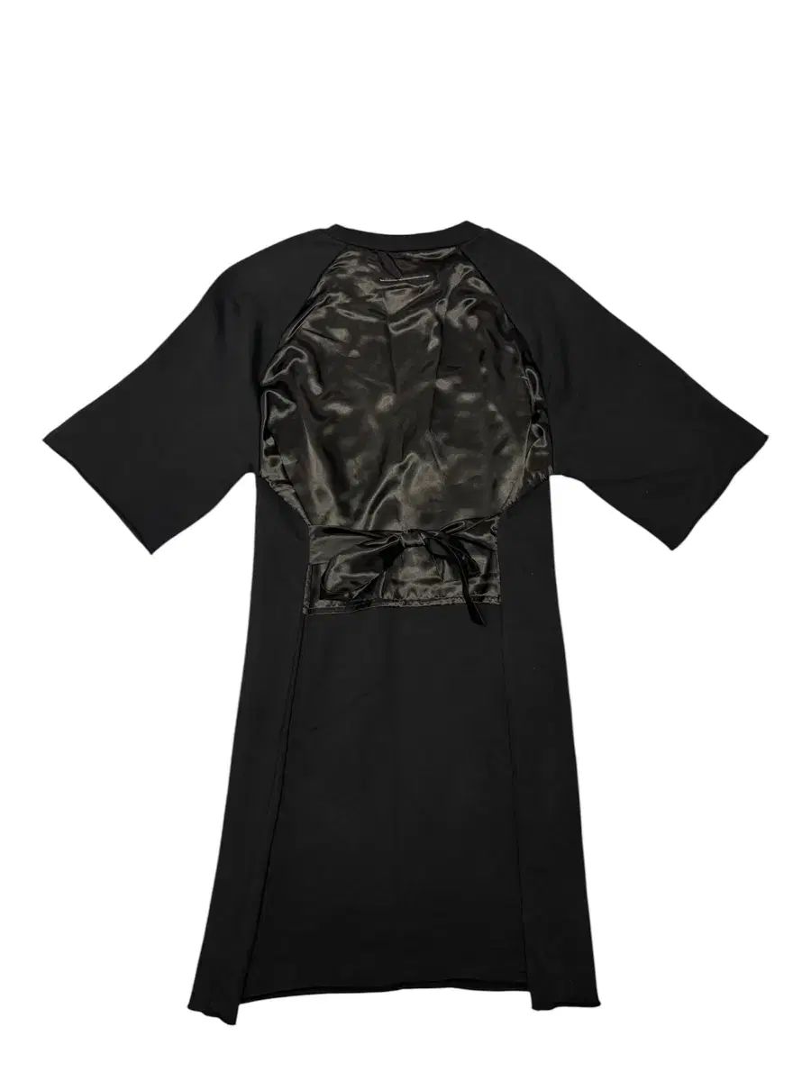 正規品 MM6 メゾン Maison Margiela メゾンマルジェラ 黒 サテン ワンピース M