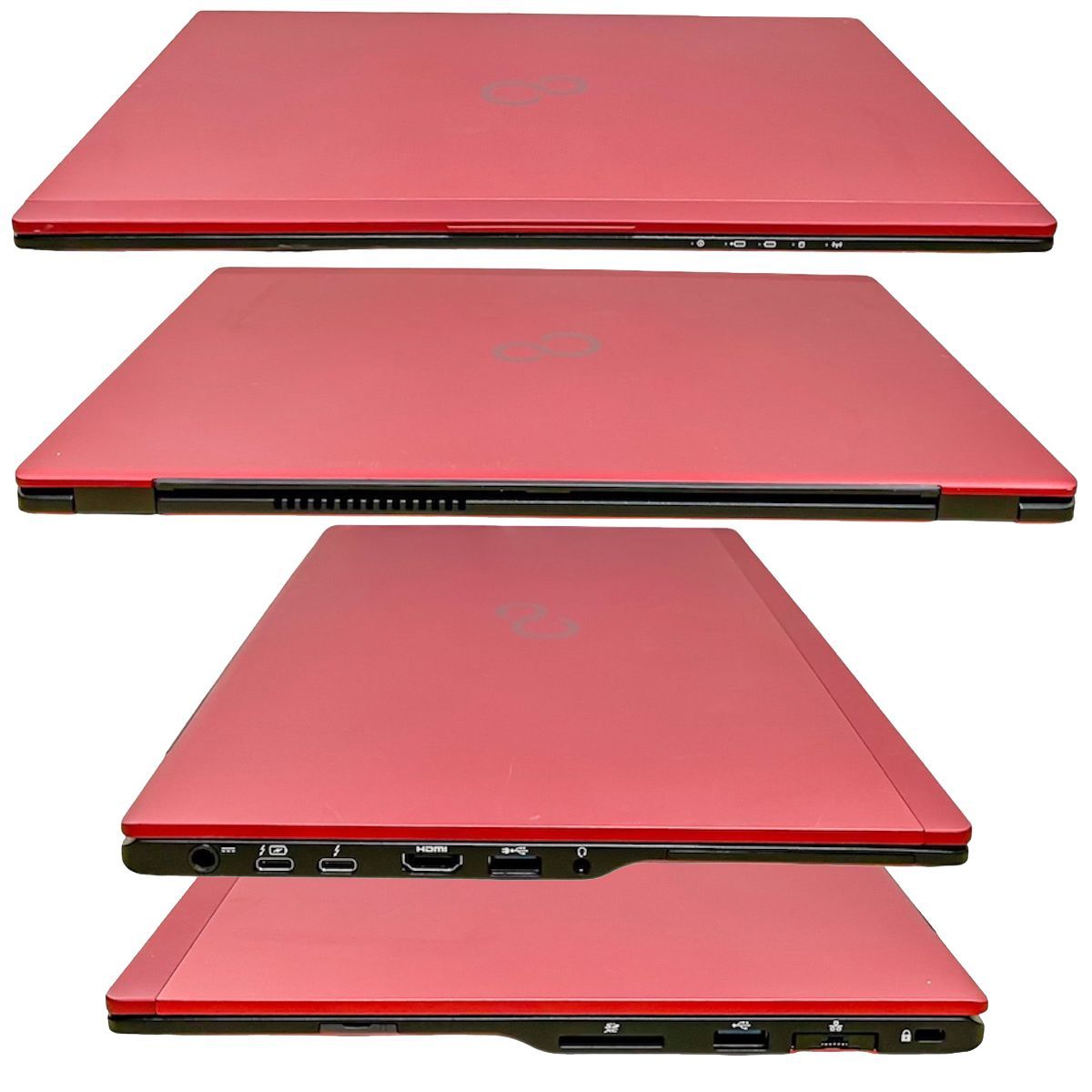 真っ赤なレッド✨ 最新Windows11 ノートパソコン NEC Webカメラ有