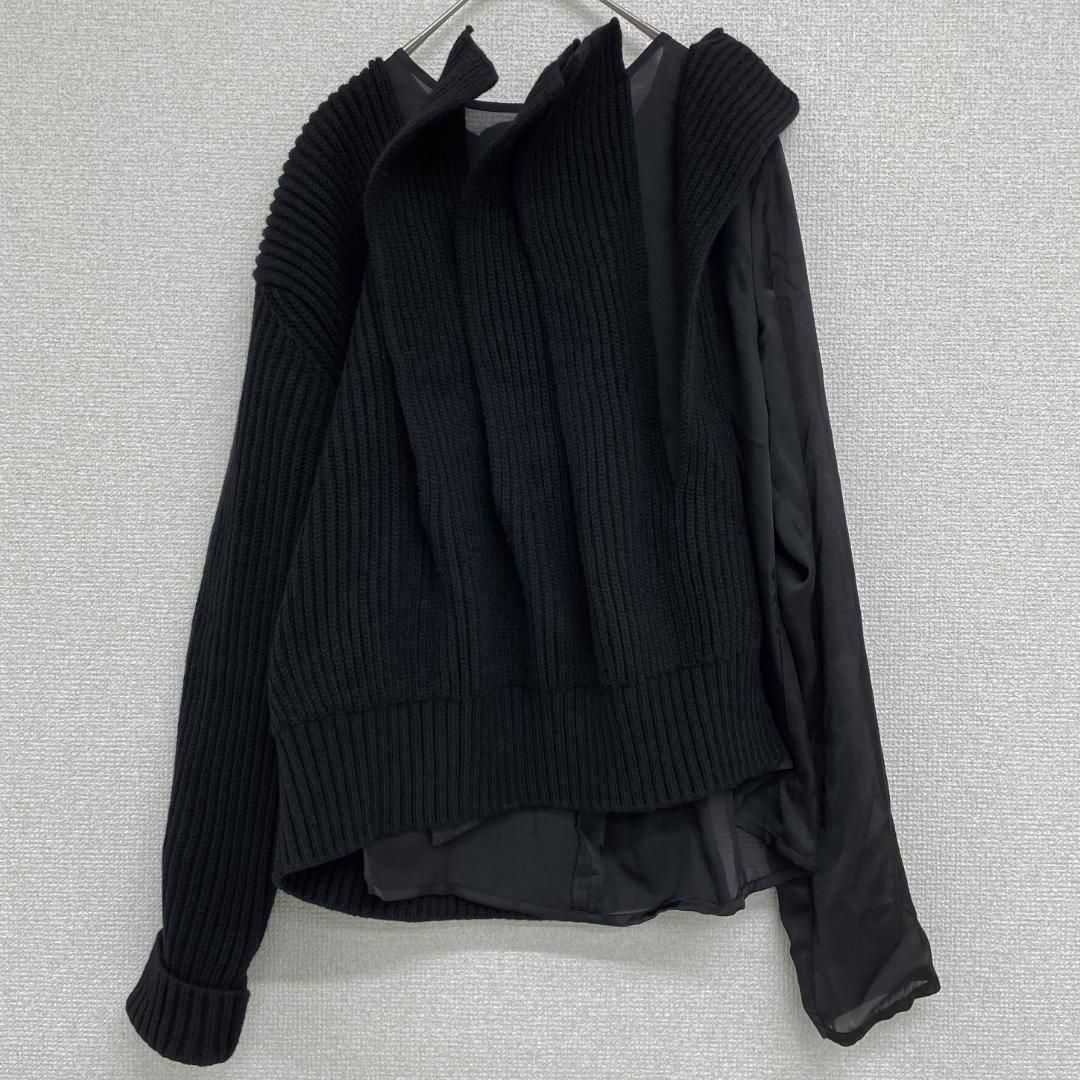 sacai ニットドッキングトップス 2 【公式通販】